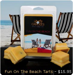 Fun on the Beach Wax Tarts