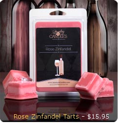 Rose Zinfandel Wax Tarts